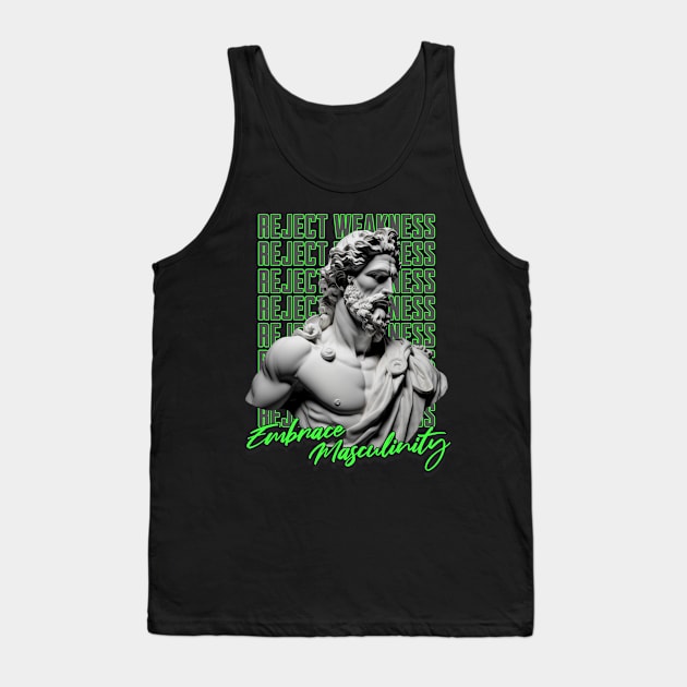 Reject Weakness Tank Top by RuthlessMasculinity